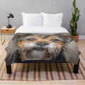 Soft and Cozy Border Terrier Plush Blanket