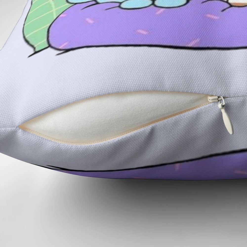 BT21 plush pillow featuring the 7 cute baby characters from the popular K-Pop group BTS.