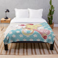 Cardcaptor Sakura Kero and DreamStaff Plush Blanket