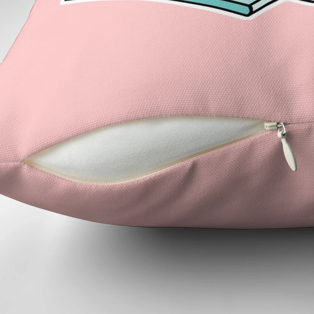 Soft and plush cat-shaped pillow designed to support your laptop while adding a touch of whimsy to your workspace.