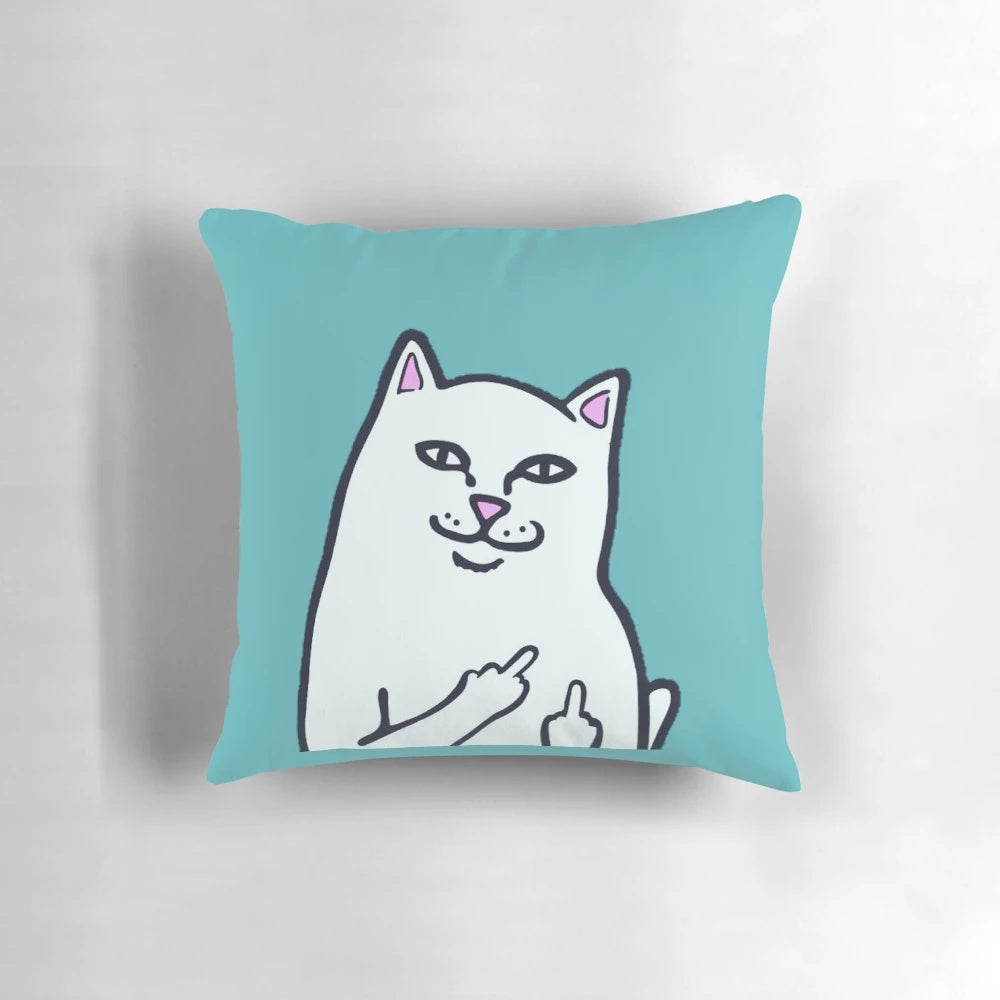 Soft and cozy cat-themed mobile phone pillow for unique phone accessory
