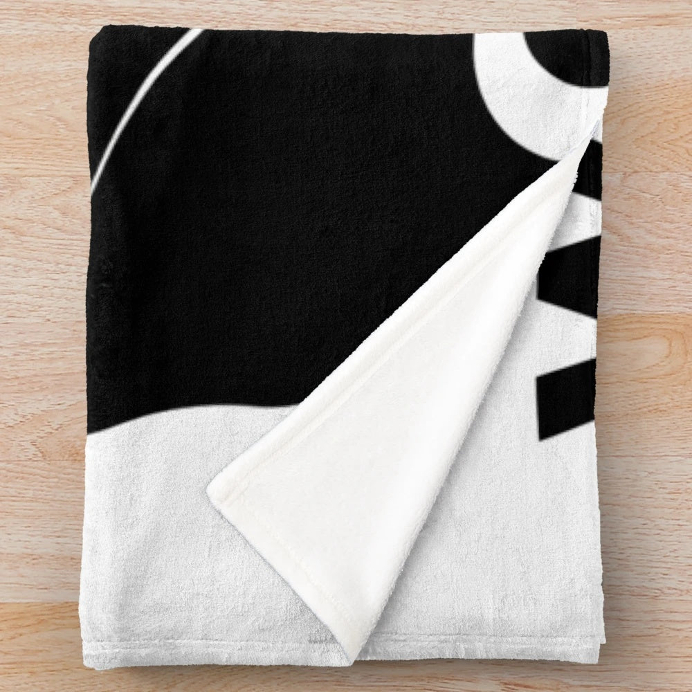 Cute cat plush blanket with soft, cuddly design