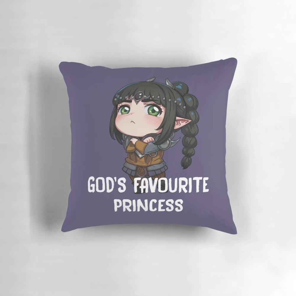 Chibi Shadowheart inspired plush pillow