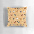 Soft, plush chicken-themed pillow featuring a cute, fluffy design perfect for farmhouse and country-style home decor.