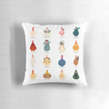 Vibrant and Colorful Chicken Shaped Throw Pillow