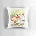 Soft, plush pillow featuring a cute chocobo character from the Final Fantasy video game franchise