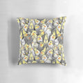 Soft and cozy cockatiel bird pattern pillow for parrot and pet owners