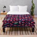 Crabby crab plush blanket