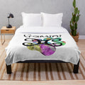 Dachshund zodiac gemini plush blanket