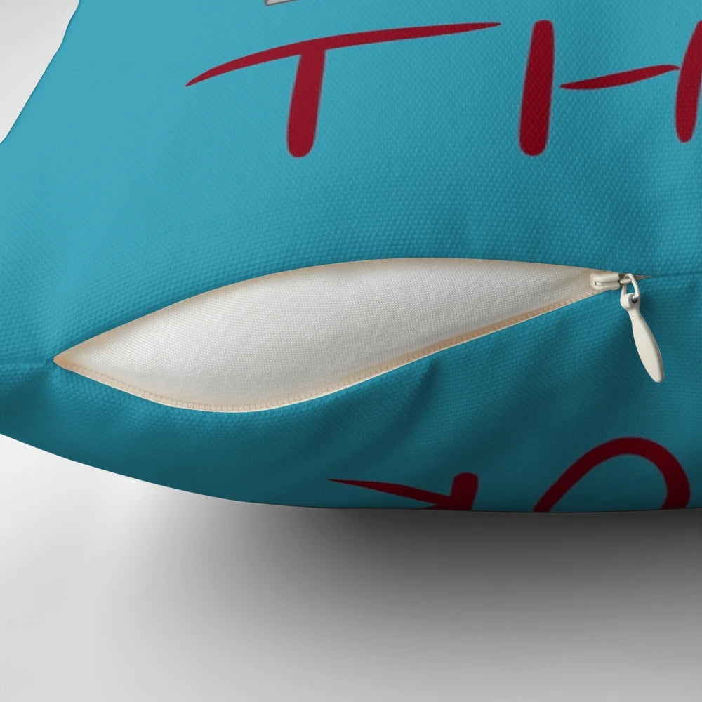 Soft and cuddly Dino Thor pillow with Mjolnir, the iconic Marvel superhero hammer