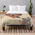 Soft and plush blanket featuring Disney characters Bambi and Thumper
