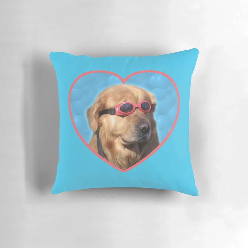 Cute dog stickers featuring a swimming golden retriever and playful corgis