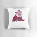 Soft and plush emperor peppermint preston sticker pillow with a cute design