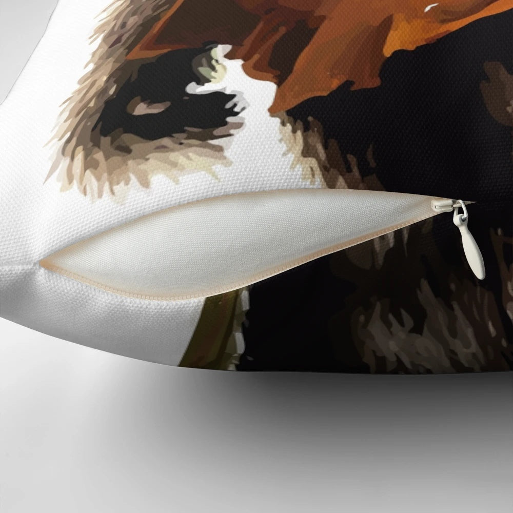 Soft, cuddly ewok-themed pillow perfect for Star Wars enthusiasts