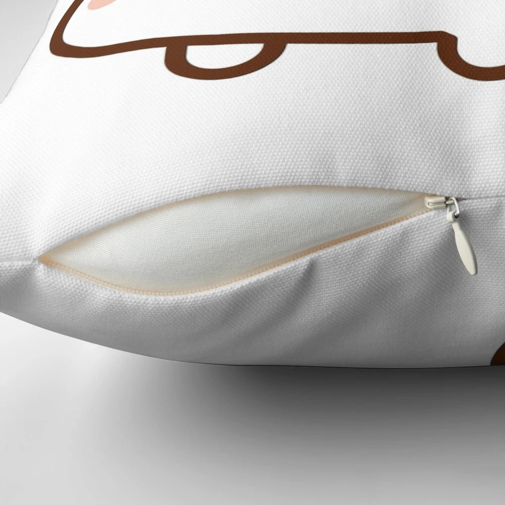 Soft, cuddly fat cat plush pillow inspired by the beloved cats of the Final Fantasy universe