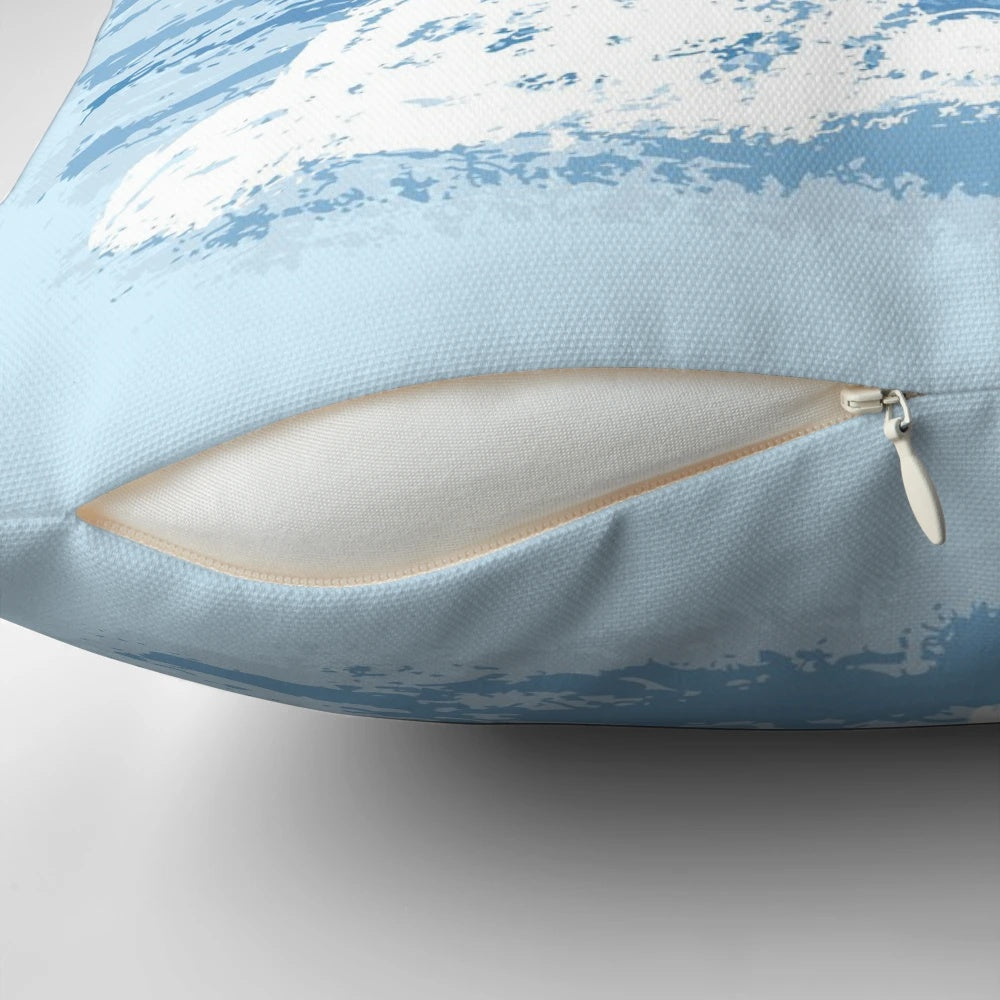 Soft, plush pillow featuring a cute, flying pug character design