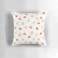 Colorful fruit pattern pillow with animal crossing characters