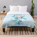 Soft and cuddly Gacha Club Snomallow plush blanket