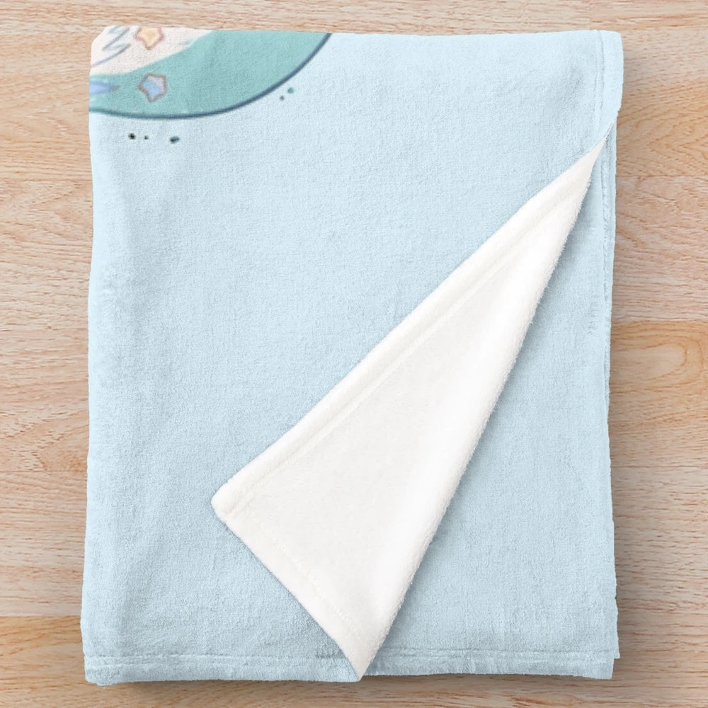 Soft and cuddly Gacha Club Snomallow plush blanket