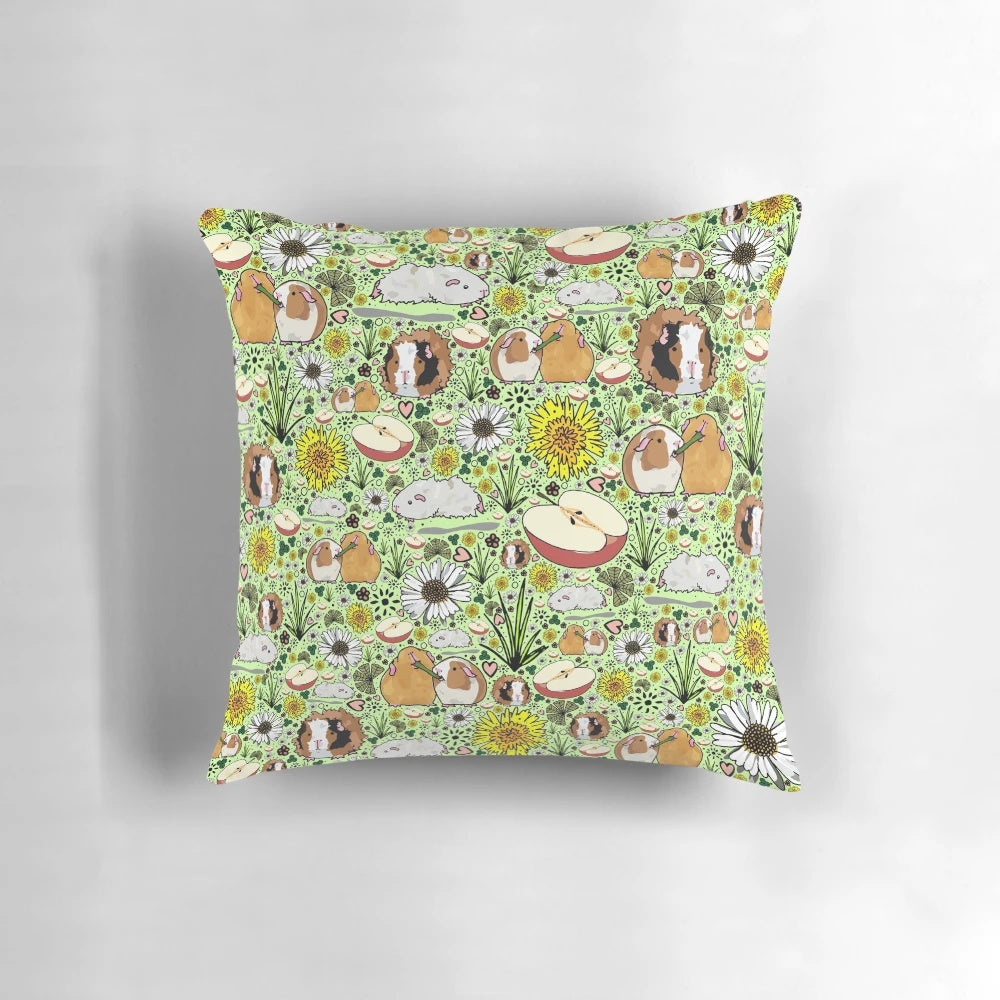 Soft, plush guinea pigs pillow for cuddling