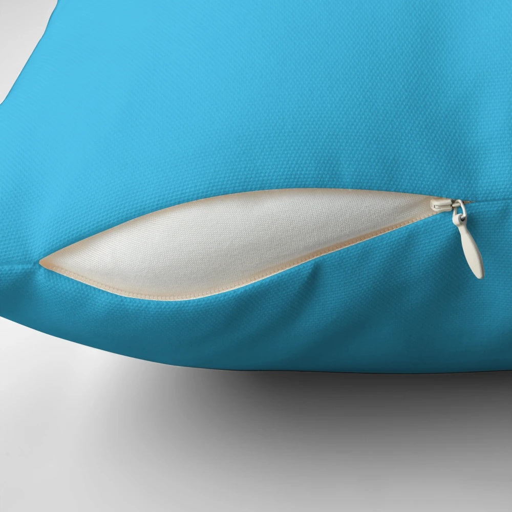 Soft, cuddly happy face pillow inspired by the Fairy Tail anime series