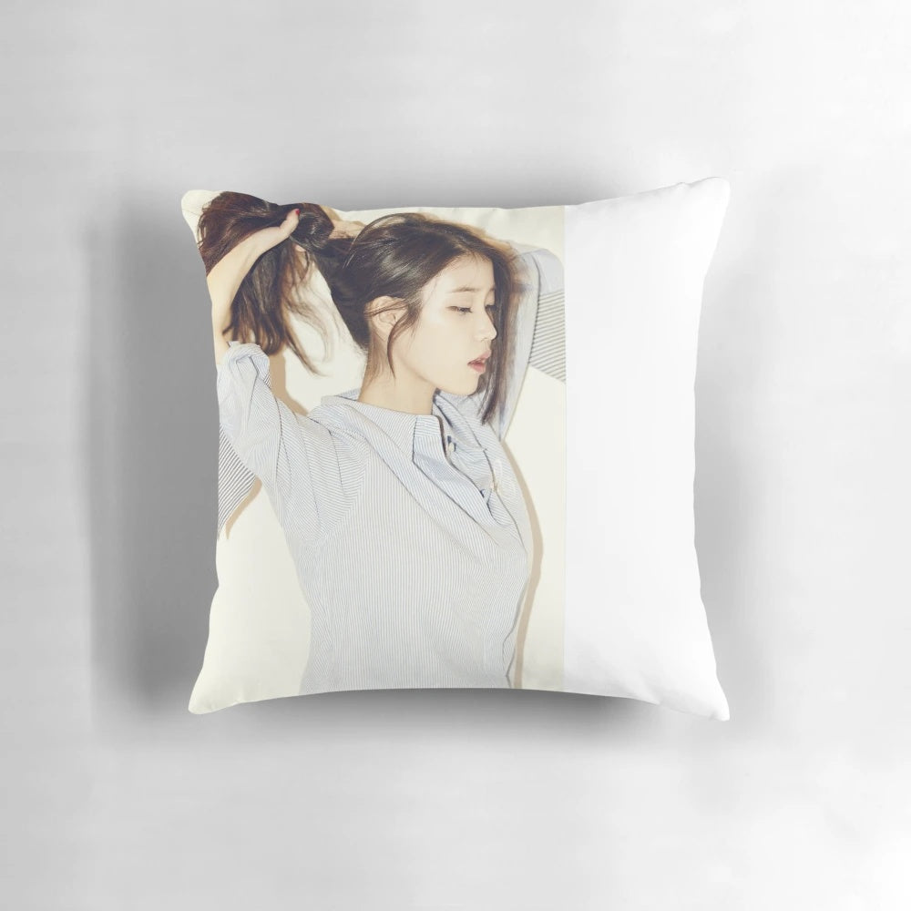 IU Ponytail Pillow - Cozy up with the beloved Korean singer and songwriter