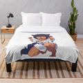 Soft and Cozy Jahy-sama Inspired Plush Blanket