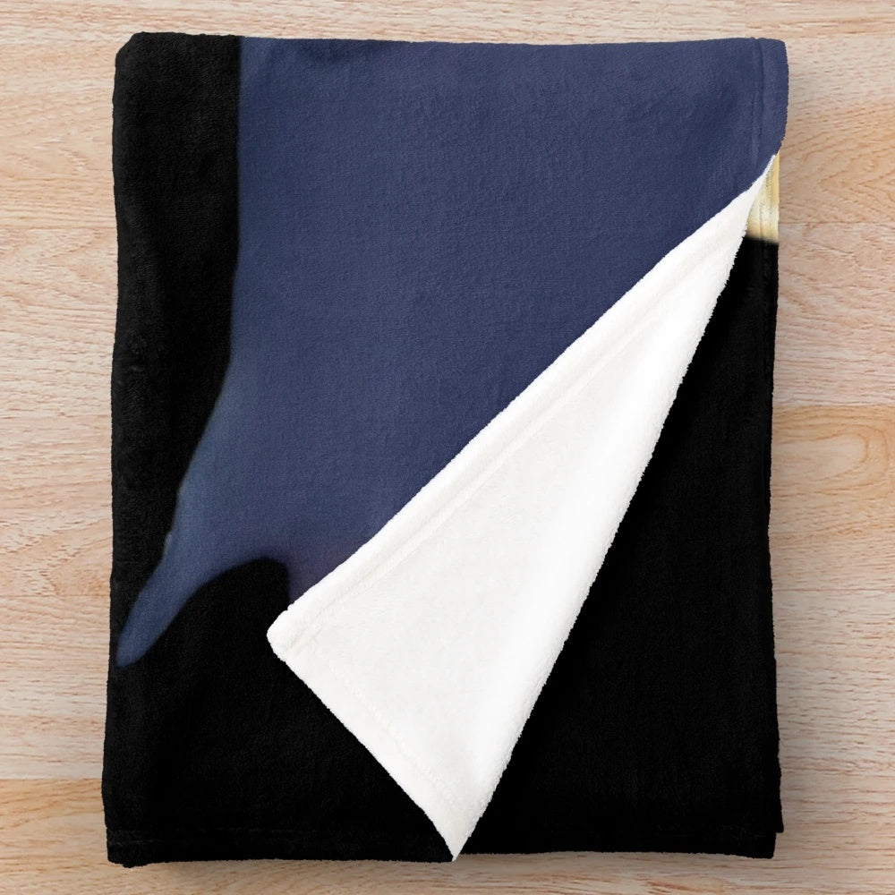 Soft and cozy plush blanket featuring the characters from the anime Kaicho wa Meido Sama