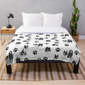 Karelian Bear Dog Chibi Plush Blanket