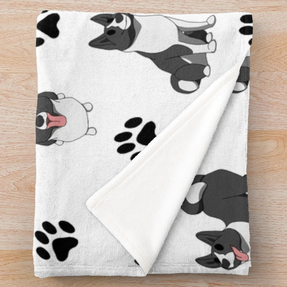 Karelian Bear Dog Chibi Plush Blanket