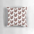 Soft, plush pillow featuring a cute cat wearing sunglasses