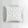 Koala and eucalyptus pattern decorative throw pillow