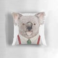 Soft and cuddly koala pillow, perfect for an Australian-themed nursery or home decor