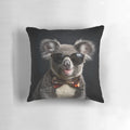 Soft, cuddly koala plush pillow with glasses, perfect for kids and adults