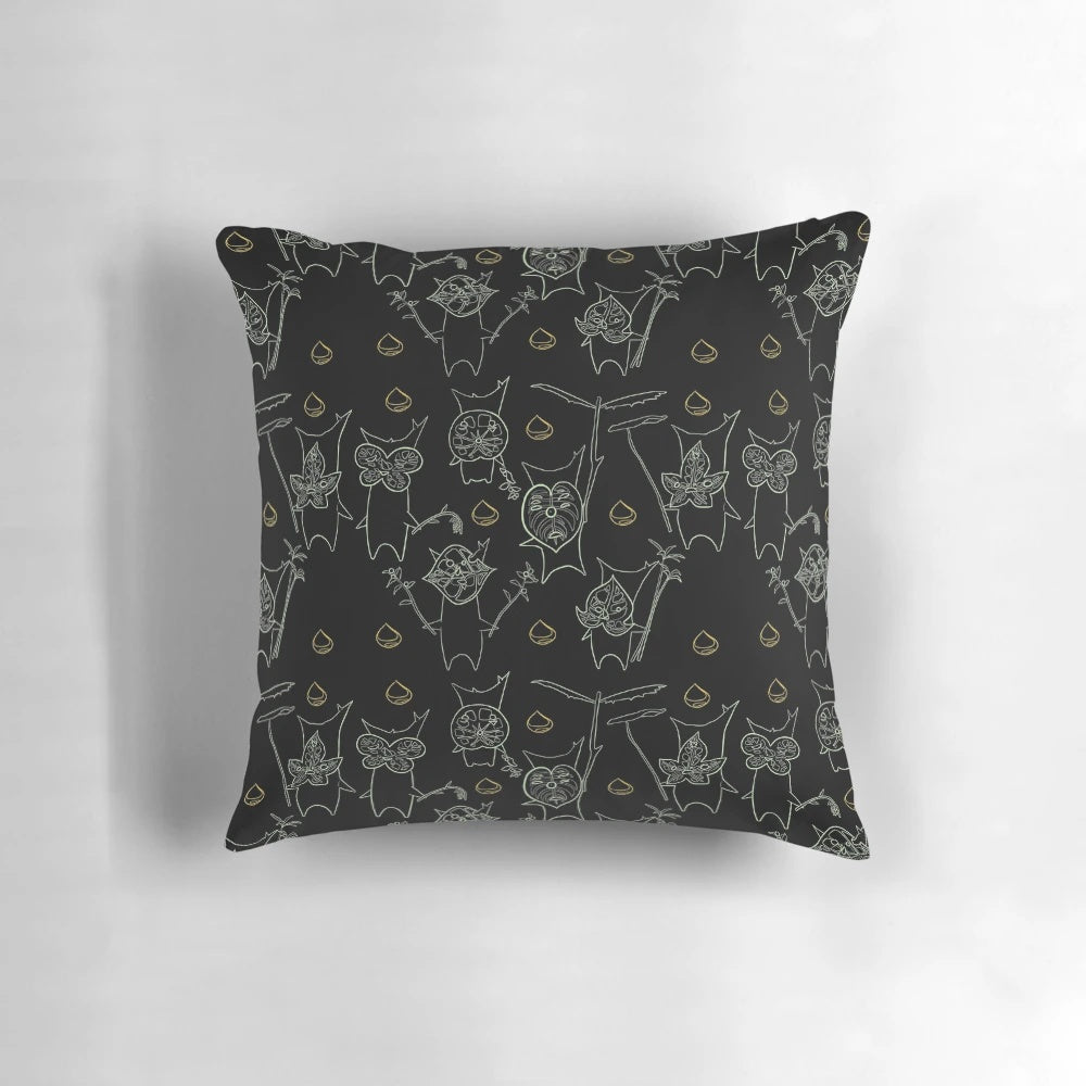 Soft, plush pillow featuring the iconic "Yahaha!" Koroks from The Legend of Zelda: Breath of the Wild