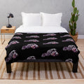 Soft and cozy Labradoodle doodle dog plush blanket for pet lovers