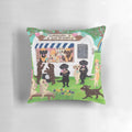Soft and cozy labrador retriever pillow with a delightful ice cream design