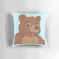 Soft, cuddly brown bear cub stuffed animal from the Nickelodeon cartoon "Little Bear