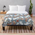 Loth Cats Plush Blanket featuring cute alien cats from the Rebels series