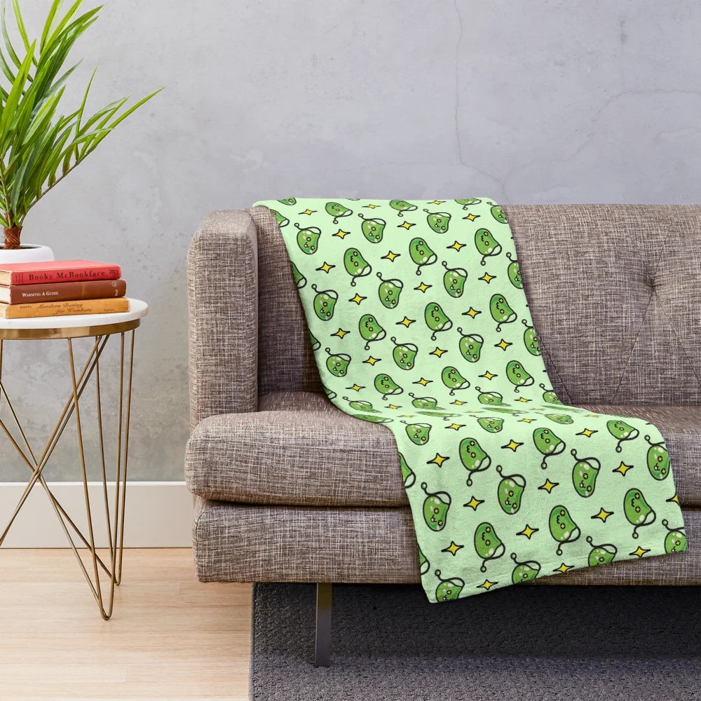 Cute Maplestory Slime Plush Blanket