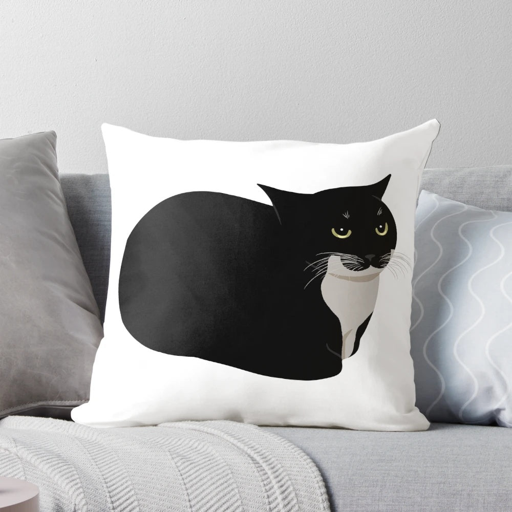 Soft and cuddly pillow featuring the iconic Maxwell Cat internet meme