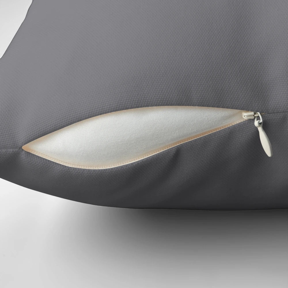 A plush, mini parade pillow featuring a design of small, playful horses.