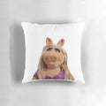 Soft and cuddly Miss Piggy plush pillow with Muppets-inspired design