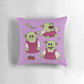 Soft and cuddly Nanalan pillow with cute meme design