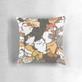 Soft, plush pillow featuring the adorable cats from the Neko Atsume game