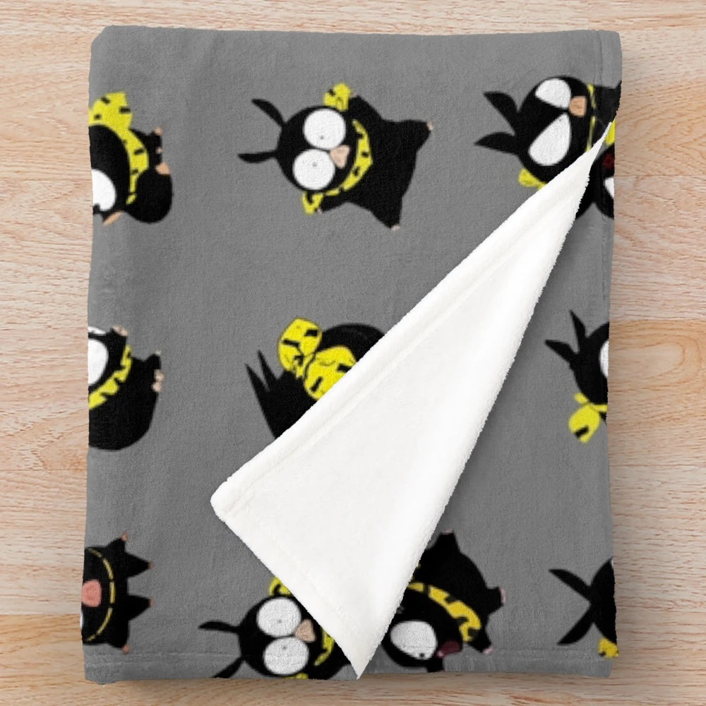 P-Chan inspired plush blanket featuring the beloved Ranma 1/2 anime character