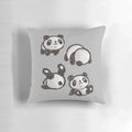 Soft, cuddly panda bear pillow perfect for snuggling