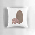 Soft, plush pillow featuring a cute pesto penguin design