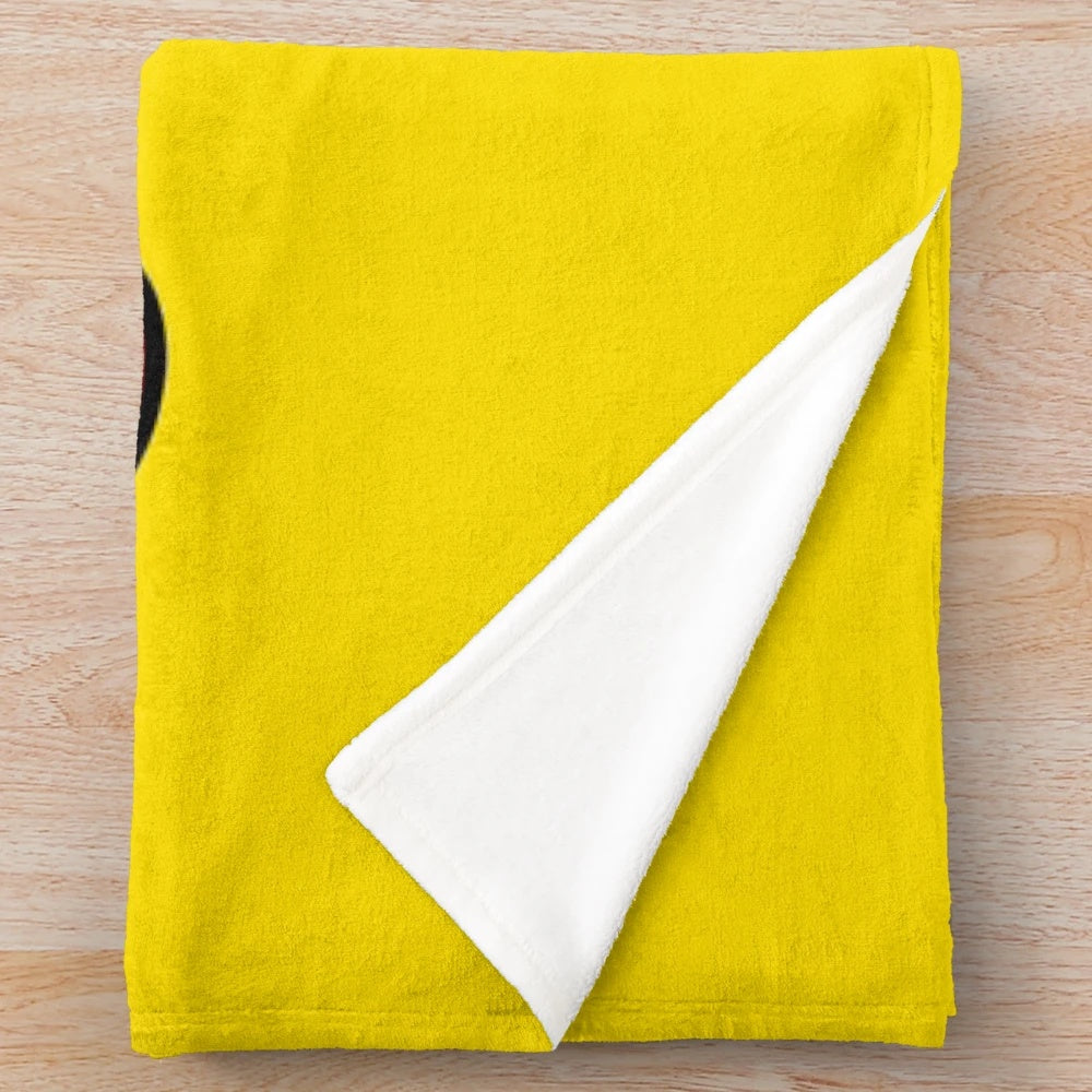 Soft and Cuddly Pikachu-Themed Plush Blanket