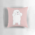 Soft, cuddly plush bear inspired by the popular cartoon character Ice Bear from the TV series We Bare Bears
